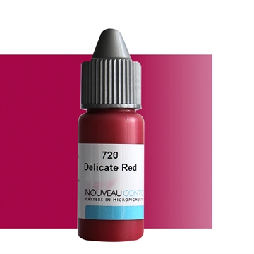 PIGMENT / LIPS - ORGANIC  Delicate Red - Flaske á 10 ml.